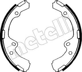 Metelli 53-0414 - Jeu de mâchoires de frein cwaw.fr