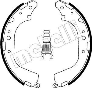 Metelli 53-0415 - Jeu de mâchoires de frein cwaw.fr