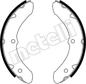 Metelli 53-0411 - Jeu de mâchoires de frein cwaw.fr