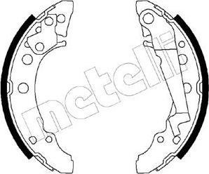 Metelli 53-0470 - Jeu de mâchoires de frein cwaw.fr