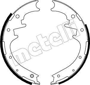 Metelli 53-0561 - Jeu de mâchoires de frein cwaw.fr