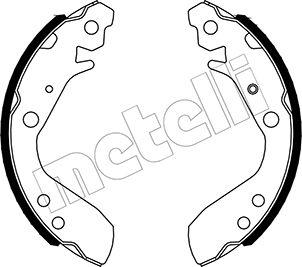 Metelli 53-0567 - Jeu de mâchoires de frein cwaw.fr