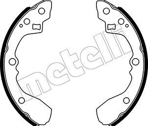 Metelli 53-0506 - Jeu de mâchoires de frein cwaw.fr