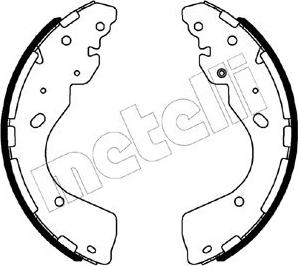 Metelli 53-0508 - Jeu de mâchoires de frein cwaw.fr