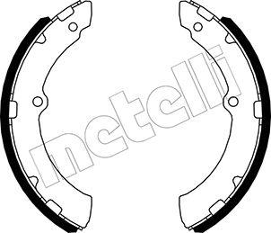 Metelli 53-0641 - Jeu de mâchoires de frein cwaw.fr