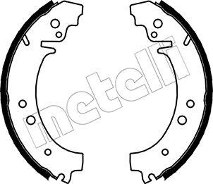 Metelli 53-0060 - Jeu de mâchoires de frein cwaw.fr