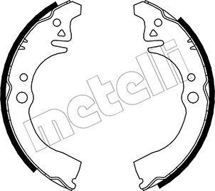 Metelli 53-0035 - Jeu de mâchoires de frein cwaw.fr