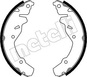 Metelli 53-0029 - Jeu de mâchoires de frein cwaw.fr