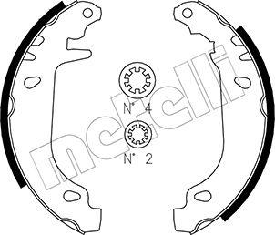 Metelli 53-0022 - Jeu de mâchoires de frein cwaw.fr