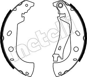 Metelli 53-0075 - Jeu de mâchoires de frein cwaw.fr