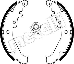 Metelli 53-0078 - Jeu de mâchoires de frein cwaw.fr