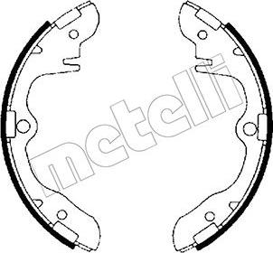 Metelli 53-0199 - Jeu de mâchoires de frein cwaw.fr