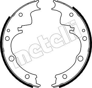 Metelli 53-0139 - Jeu de mâchoires de frein cwaw.fr