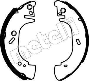 Metelli 53-0123 - Jeu de mâchoires de frein cwaw.fr