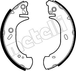 Metelli 53-0127 - Jeu de mâchoires de frein cwaw.fr