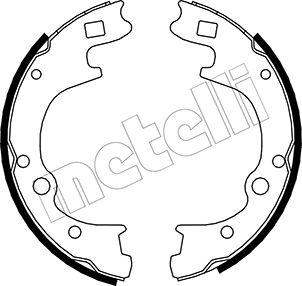 Metelli 53-0174 - Jeu de mâchoires de frein cwaw.fr