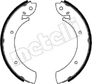 Metelli 53-0342 - Jeu de mâchoires de frein cwaw.fr