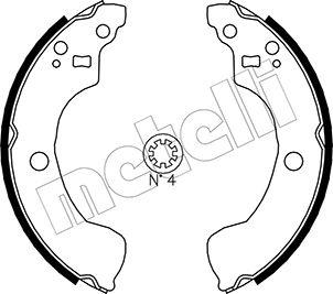 Metelli 53-0292 - Jeu de mâchoires de frein cwaw.fr