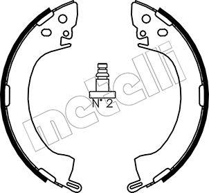 Metelli 53-0251 - Jeu de mâchoires de frein cwaw.fr