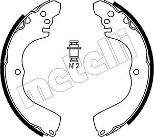 Metelli 53-0261 - Jeu de mâchoires de frein cwaw.fr