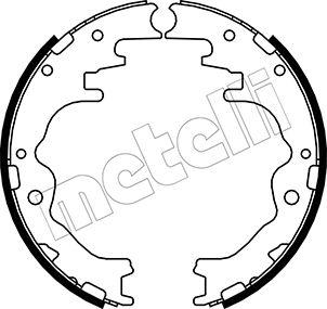 Metelli 53-0209 - Jeu de mâchoires de frein cwaw.fr