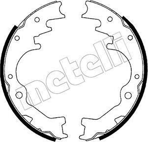 Metelli 53-0208 - Jeu de mâchoires de frein cwaw.fr