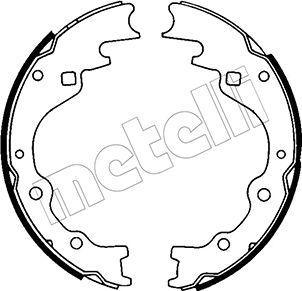 Metelli 53-0202 - Jeu de mâchoires de frein cwaw.fr