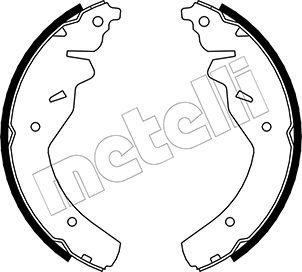 Metelli 53-0215 - Jeu de mâchoires de frein cwaw.fr