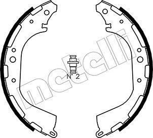 Metelli 53-0282 - Jeu de mâchoires de frein cwaw.fr