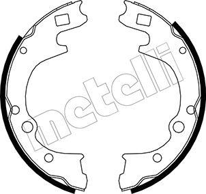 Metelli 53-0221 - Jeu de mâchoires de frein cwaw.fr