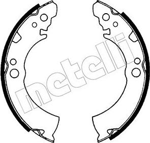 Metelli 53-0273 - Jeu de mâchoires de frein cwaw.fr