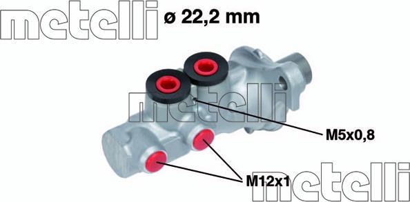 Metelli 05-0693 - Maître-cylindre de frein cwaw.fr