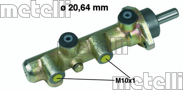 Metelli 05-0092 - Maître-cylindre de frein cwaw.fr