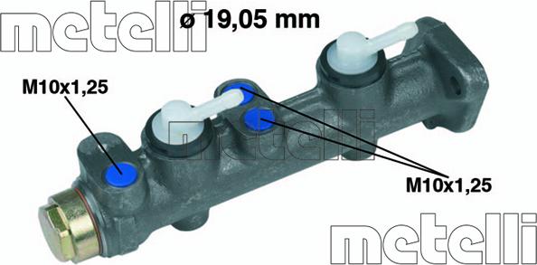 Metelli 05-0063 - Maître-cylindre de frein cwaw.fr