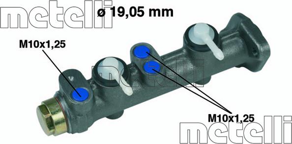 Metelli 05-0005 - Maître-cylindre de frein cwaw.fr