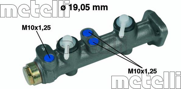 Metelli 05-0006 - Maître-cylindre de frein cwaw.fr