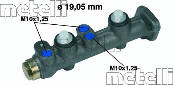 Metelli 05-0008 - Maître-cylindre de frein cwaw.fr