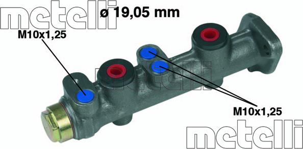 Metelli 05-0019 - Maître-cylindre de frein cwaw.fr