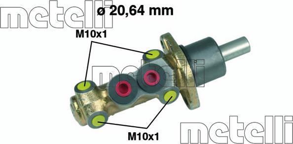 Metelli 05-0142 - Maître-cylindre de frein cwaw.fr