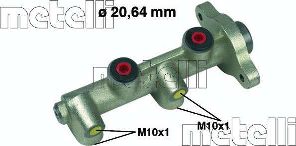 Metelli 05-0118 - Maître-cylindre de frein cwaw.fr