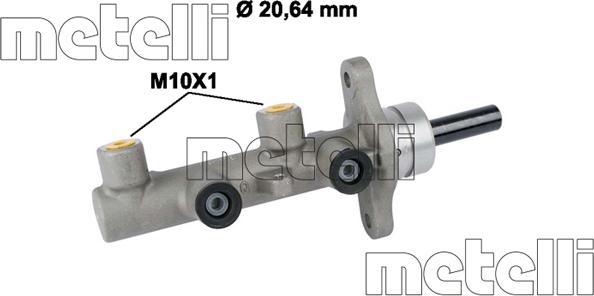 Metelli 05-0814 - Maître-cylindre de frein cwaw.fr