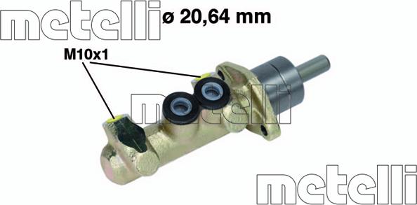 Metelli 05-0340 - Maître-cylindre de frein cwaw.fr