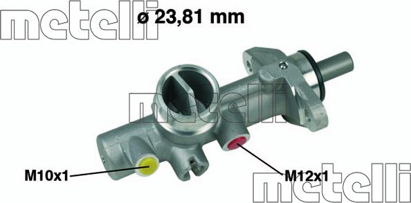 Metelli 05-0352 - Maître-cylindre de frein cwaw.fr