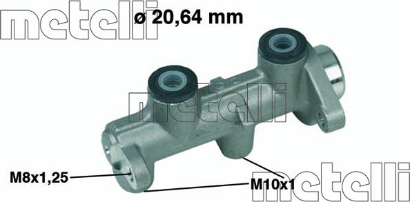 Metelli 05-0306 - Maître-cylindre de frein cwaw.fr