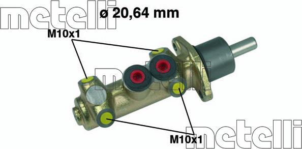 Metelli 05-0300 - Maître-cylindre de frein cwaw.fr