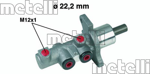 Metelli 05-0293 - Maître-cylindre de frein cwaw.fr