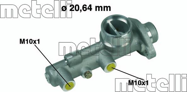 Metelli 05-0209 - Maître-cylindre de frein cwaw.fr