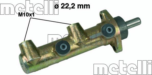 Metelli 05-0238 - Maître-cylindre de frein cwaw.fr