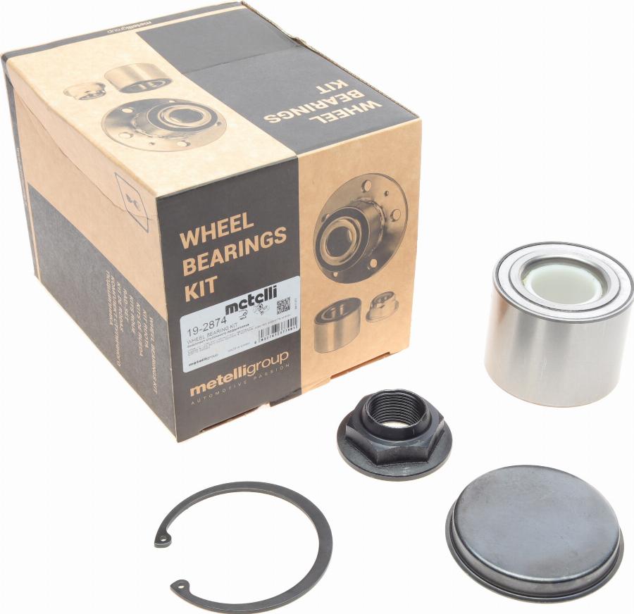 Metelli 19-2874 - Kit de roulements de roue cwaw.fr