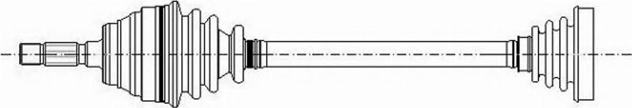 Metelli 17-0364 - Arbre de transmission cwaw.fr